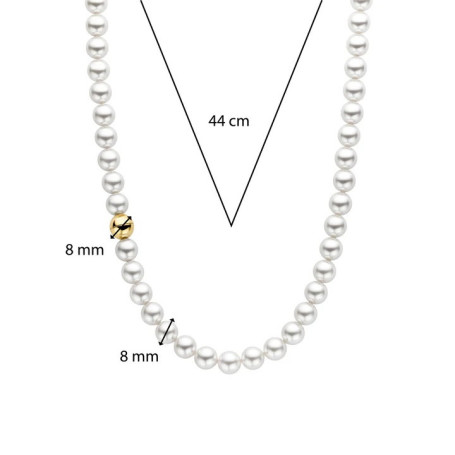 TI SENTO Колье Necklace Silver 925 (34016YP/44)