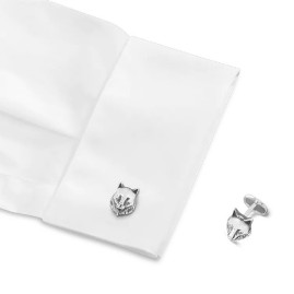 Montblanc 00123798 Запонки Киплинг серебр