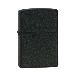 236 Зажигалка ZIPPO Classic, латунь/сталь с покрытием Black Crackle, чёрный