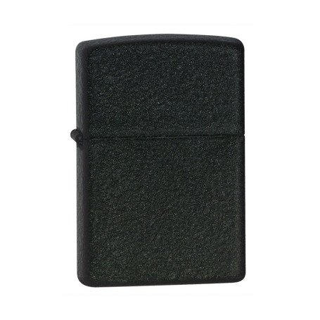 236 Зажигалка ZIPPO Classic, латунь/сталь с покрытием Black Crackle, чёрный