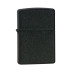 236 Зажигалка ZIPPO Classic, латунь/сталь с покрытием Black Crackle, чёрный