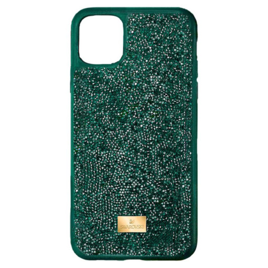 Swarovski 5592045 GLAM ROCK: чехол д/телеф IP20 GREEN