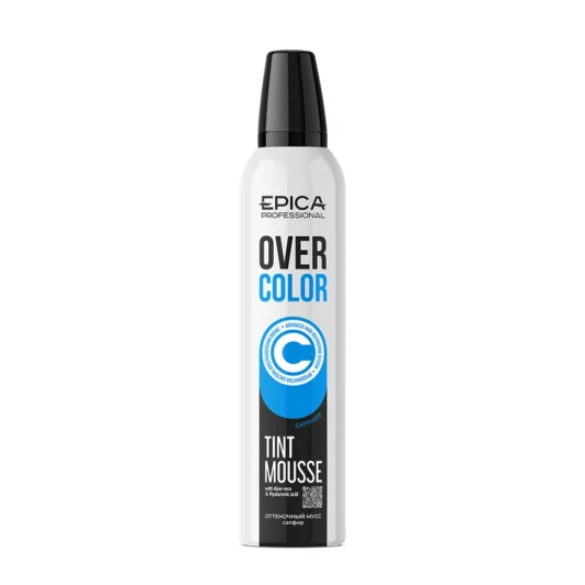 Мусс оттеночный для волос, Сапфир / OverColor 250 мл