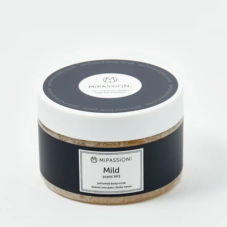 Скраб парфюмированный, вишня, миндаль, бобы тонка / Mild MiPASSiON 250 мл