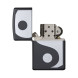 24472 Зажигалка ZIPPO Classic, латунь/сталь с покрытием Black Matte, черный