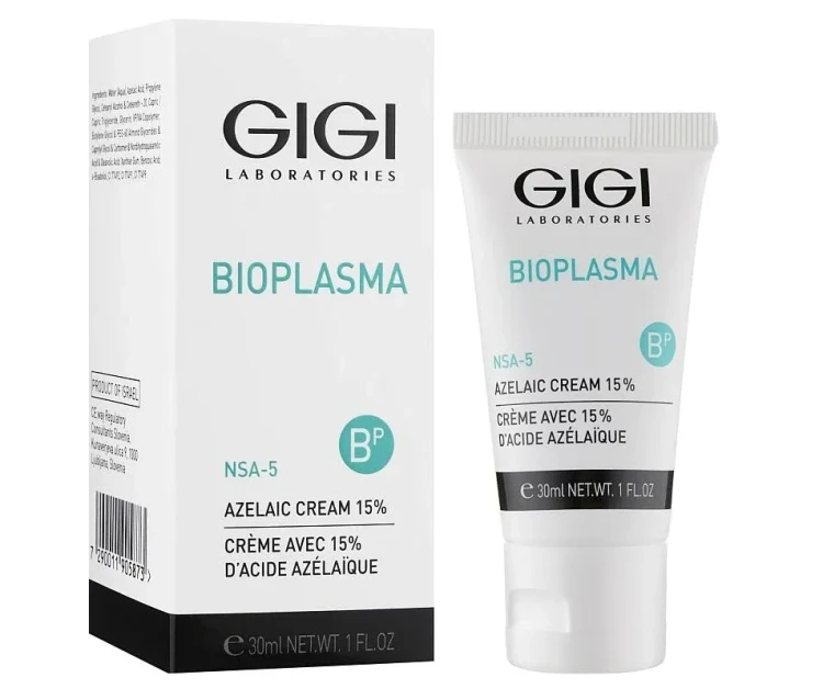 Крем с 15% азелаиновой кислотой для жирной проблемной кожи / Azelaic Cream BIOPLASMA 30 мл