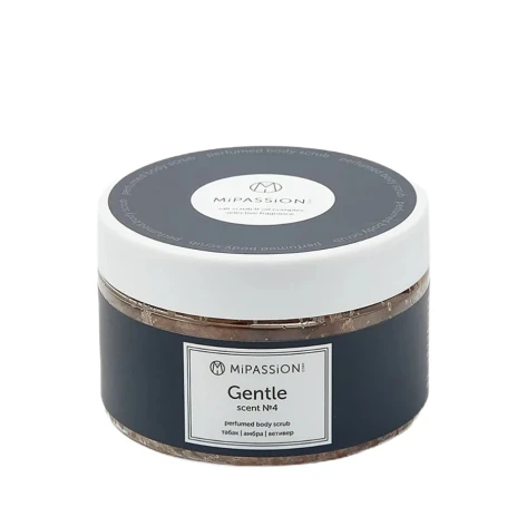 Скраб парфюмированный, табак, амбра, ветивер / Gentle MiPASSiON 250 мл
