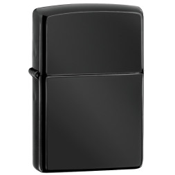 24756 EbonyЗажигалка ZIPPO Classic, латунь/сталь с покрытием Ebony™, черный
