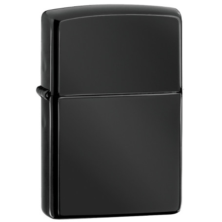 24756 EbonyЗажигалка ZIPPO Classic, латунь/сталь с покрытием Ebony™, черный