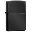24756 EbonyЗажигалка ZIPPO Classic, латунь/сталь с покрытием Ebony™, черный