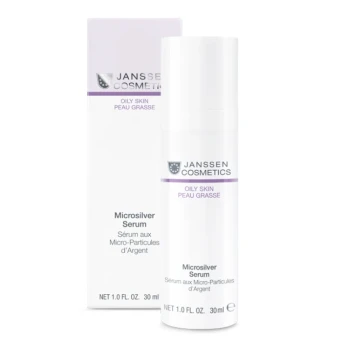 Сыворотка с антибактериальным действием для жирной, воспаленной кожи / Microsilver Serum OILY SKIN 30 мл