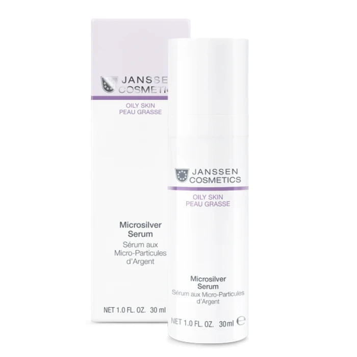 Сыворотка с антибактериальным действием для жирной, воспаленной кожи / Microsilver Serum OILY SKIN 30 мл