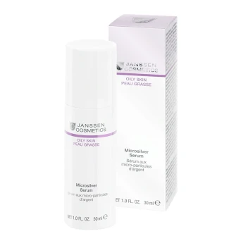 Сыворотка с антибактериальным действием для жирной, воспаленной кожи / Microsilver Serum OILY SKIN 30 мл