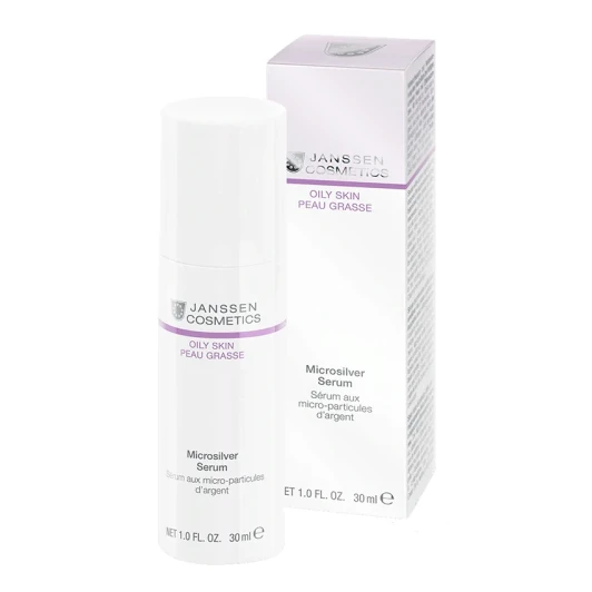 Сыворотка с антибактериальным действием для жирной, воспаленной кожи / Microsilver Serum OILY SKIN 30 мл