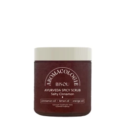 Скраб пряный для тела Солёная корица / BISOU Aromacologie 250 мл