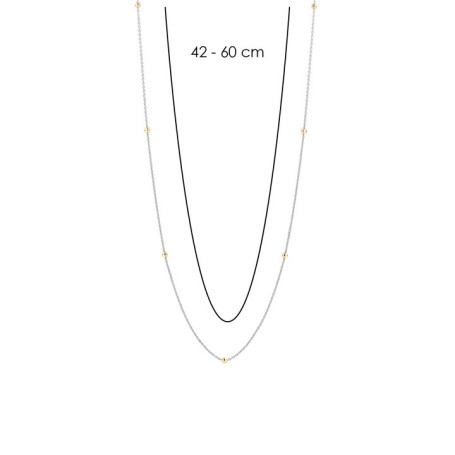 TI SENTO Колье Necklace silver 925 (3934SY/60)