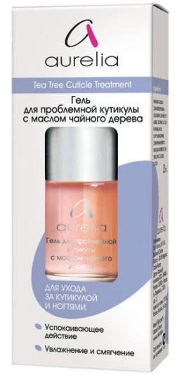 Гель с маслом чайного дерева для проблемной кутикулы / BASIC LINE 13 мл
