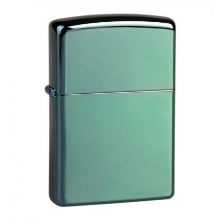 28129 Зажигалка ZIPPO Classic, латунь/сталь с покрытием Chameleon, зелёный