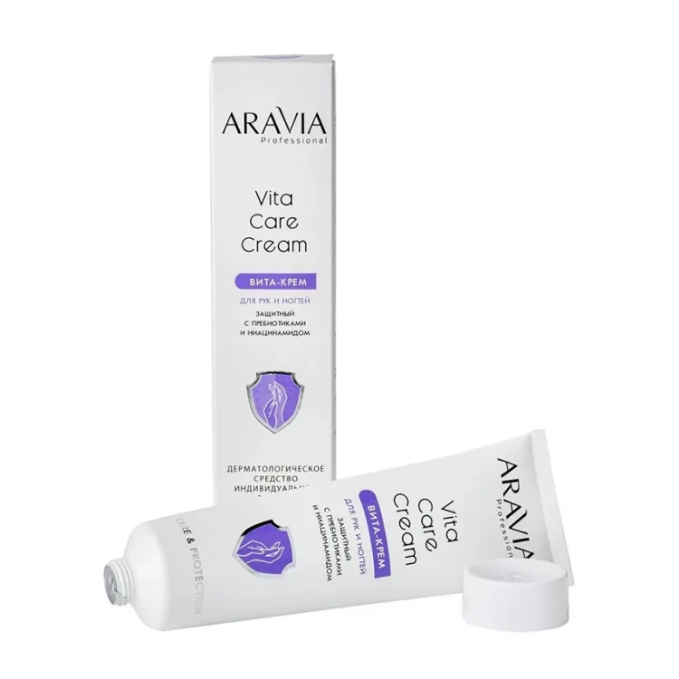 Вита-крем для рук и ногтей защитный с пребиотиками и ниацинамидом / Vita Care Cream 100 мл