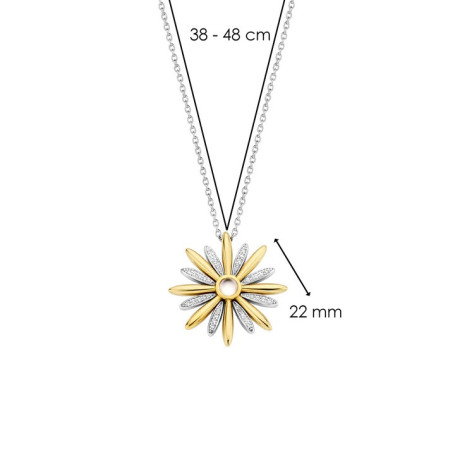 TI SENTO Колье Necklace silver 925 (3974ZY/42)