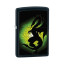 28135 Зажигалка ZIPPO Dragon, латунь/сталь с покрытием Black Matte, черный