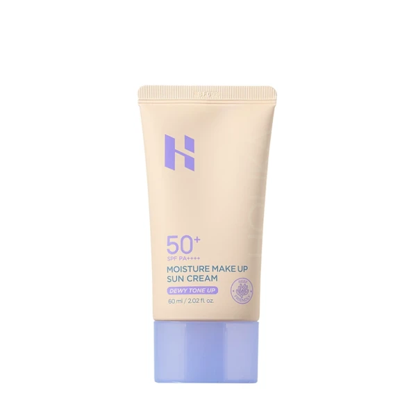 Крем солнцезащитный с тонирующим эффектом для лица SPF 50+ PA++++ / Moisture Make Up Sun Cream Dewy Tone Up 60 мл