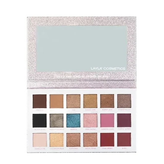Палитра теней для глаз, Baba / Layla Cosmetics 23,4 гр
