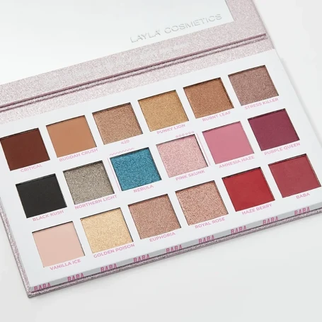 Палитра теней для глаз, Baba / Layla Cosmetics 23,4 гр