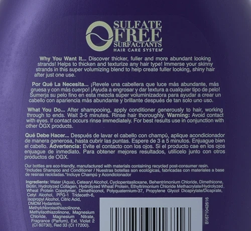 Кондиционер для тонких волос с биотином и коллагеном тревел / Thick And Full Biotin And Collagen Conditioner 88,7 мл