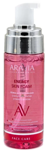 Пенка для умывания с муцином улитки и гинкго билоба / Energy Skin Foam 150 мл