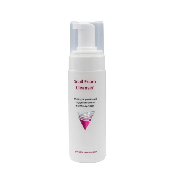 Пенка для умывания с муцином улитки и зелёным чаем / Snail Foam Cleanser 160 мл