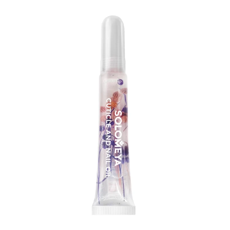 Масло для кутикулы и ногтей с цветами Весенний букет / Cuticle and Nail oil with flowers Spring bouquet 10 мл