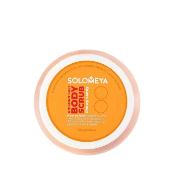 Скраб солевой для тела Мармелад / Unicorn salt body scrub Chewy candy 320 гр