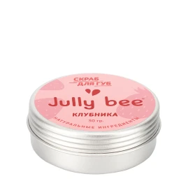 Скраб для губ, клубника / Jully Bee 30 гр