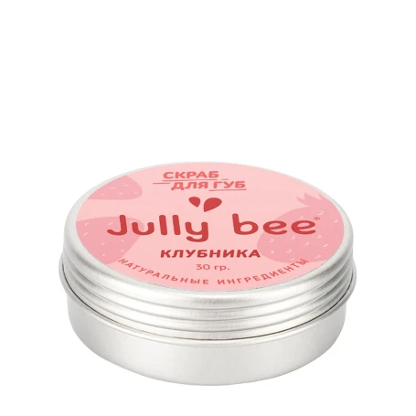 Скраб для губ, клубника / Jully Bee 30 гр