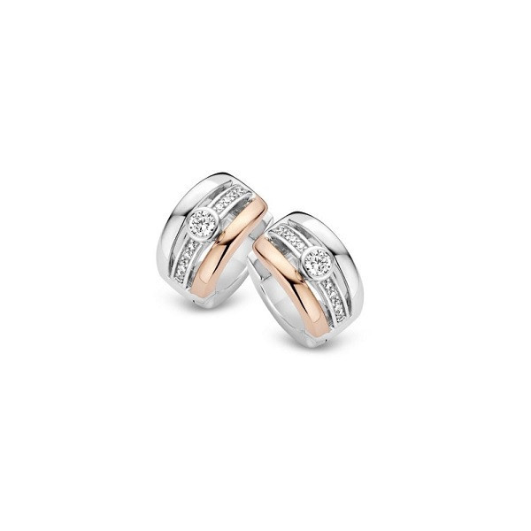 TI SENTO Серьги Earrings silver 925 (7754ZR)