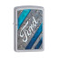 28626 Зажигалка ZIPPO, латунь с покрытием Satin Chrome™, серебристый