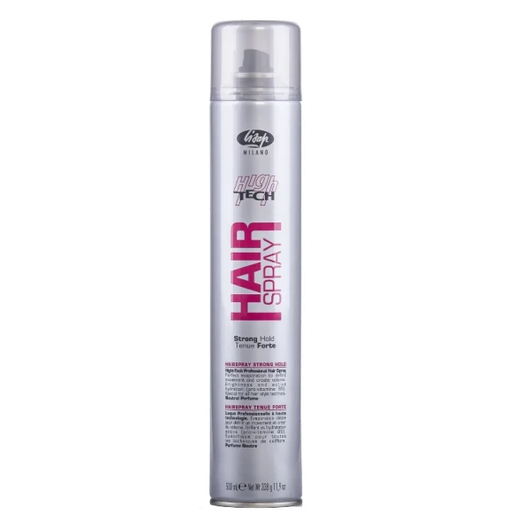Лак сильной фиксации для укладки волос / Hair Spray Strong Hold HIGH TECH 500 мл