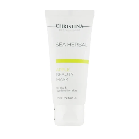 Маска красоты яблочная для жирной и комбинированной кожи / Sea Herbal Beauty Mask Green Apple 60 мл