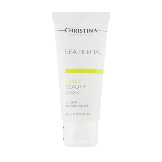 Маска красоты яблочная для жирной и комбинированной кожи / Sea Herbal Beauty Mask Green Apple 60 мл