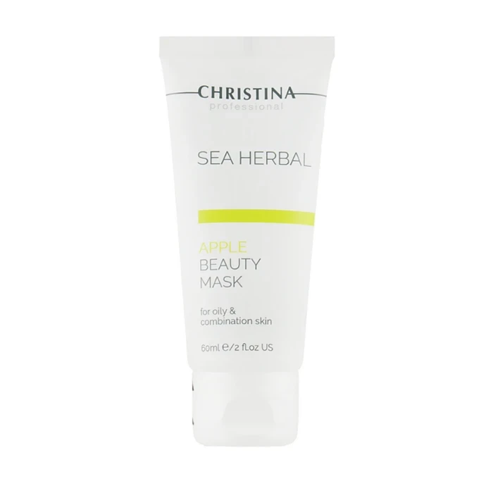 Маска красоты яблочная для жирной и комбинированной кожи / Sea Herbal Beauty Mask Green Apple 60 мл
