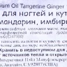 Масло для кутикулы с ароматом мандарина и имбиря / Premium Tangerine-Ginger Cuticle Oil 15 мл