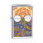 28871 Зажигалка ZIPPO Classic, латунь/сталь с покрытием High Polish Chrome, серебристый