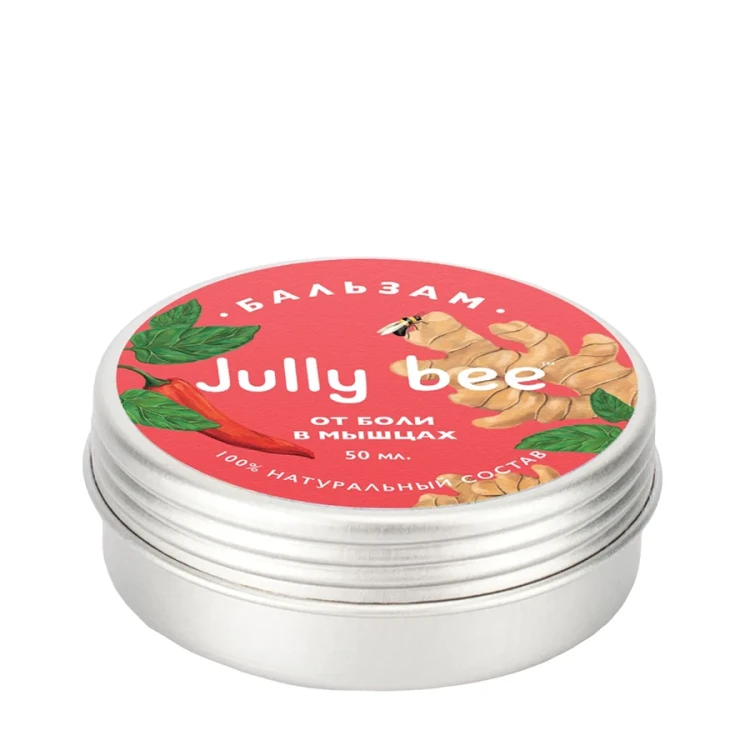 Бальзам от боли в мышцах / Jully Bee 50 мл
