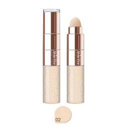 Консилер жидкий+спонж, тон 02 / 24H Full cover concealer 6 мл
