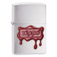 29492 Зажигалка ZIPPO Classic, латунь/сталь с покрытием Brush Finish Chrome, серебристая