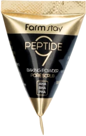 Скраб для очищения пор с комплексом из 9 пептидов, в пирамидках / BLACK SNAIL &amp; PEPTIDE9 7 г х 25 шт