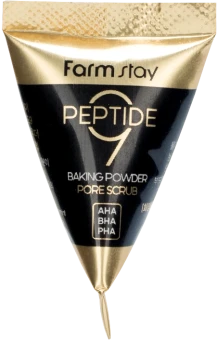 Скраб для очищения пор с комплексом из 9 пептидов, в пирамидках / BLACK SNAIL &amp; PEPTIDE9 7 г х 25 шт