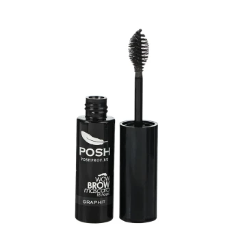 Тушь с укладывающим и фиксирующим эффектом для бровей, графит / WoW Brow Mascara Graphit