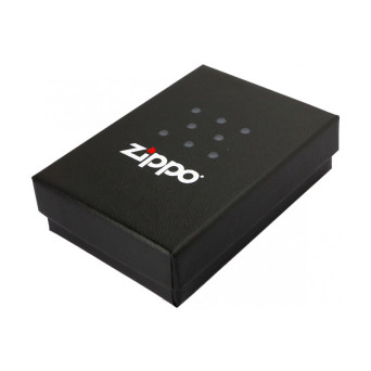 29872 Зажигалка ZIPPO Zippo Button Logo с покрытием Street Chrome™, латунь/сталь, серебристый